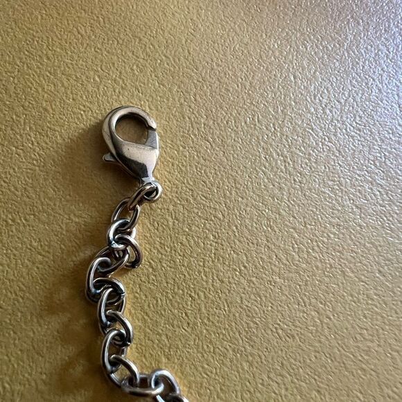 FENDI Script Necklace Gold Tone - Picture 6 of 9